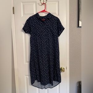 Wildfang Empower Shirt Dress - Wink Blue - Size Small